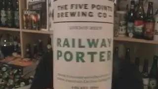 Five Points Brewing Co - Railway Porter - HopZine Beer Review