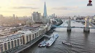 London ❤️ Tower bridge🌼drone shoot #london #europe #travel #drone #trending #viral #love #shorts  🇬🇧