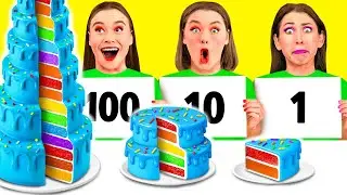 100 Слоев Еды Челлендж | Потрясающие Кулинарные Рецепты от BaRaDa Gold Challenge
