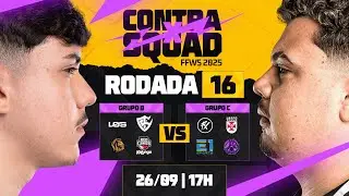 🚨 FFWS BR | SPLIT 2 🏆 CONTRA SQUAD | RODADA 16 - GRUPOS B e C | FREE FIRE | AO VIVO🚨 #freefire