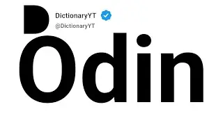 How To Pronounce Odin 