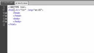 HTML5 Structure