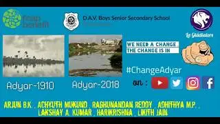 #ChangeAdyar   Cleaning of Adyar