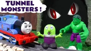 MYSTERY Monster Thomas and Friends Toy Train Stories with Funlings