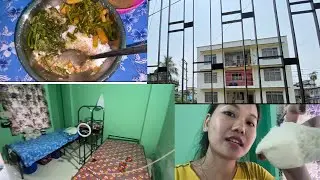 My pg room tour and daily routine || as a college student || Guwahati #collegelife #yummyfood