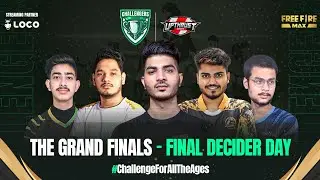 UPTHRUST ESPORTS CHALLENGERS SHOWDOWN - FREE FIRE MAX| GRAND FINALS DAY 5 | FEAT:GODL,TM,OG,TSM,CES