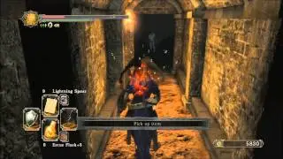 Dark Souls 2 Lower the Draw Bridge to Get Back to the Second Bonfire in Undead Crypt