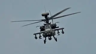 AH-64D Apache Attack Helicopter Demonstration