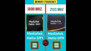 Mediatek Helio G91 🆚 MediaTek Helio G99 | Processor Comparison
