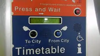 EPIC FAIL: Endlessly Looping Queensland Rail Electronic Timetable at Darra Station, QLD