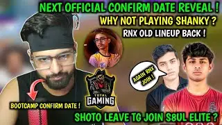 SHOTO LEAVE TG JOIN S8UL ELITE ? NEXT OFFICIAL CONFIRM DATE REVEAL ! RNX OLD LINEUP BACK ! ROADMAP?