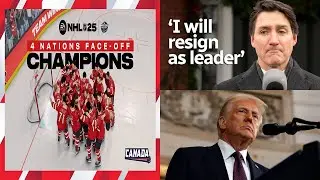 Canada Wins 4 Nations Face-Off, Trudeau Resigns, Trump Threatens Tariffs|Black Ops 6 Knife-Only