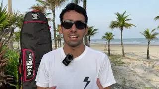 Capa Sarc&oacute;fago com Rodas para Prancha de Surf Wet Dreams - V&iacute;deo Completo!