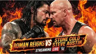 Stone Cold VS Roman Reigns☝️💥ATTITUDE ERA vs BLOODLINE|WWE 2K25 #verticallive #wwe2k25 #shorts