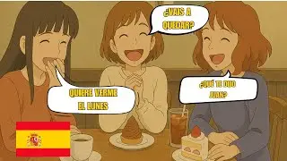 Spanish Conversation for Beginners | 5 Short Real-life Dialogues (A1-A2)