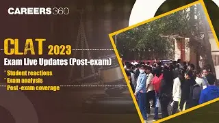 CLAT 2023 exam analysis (Post Exam); Student Reactions, Difficulty Level