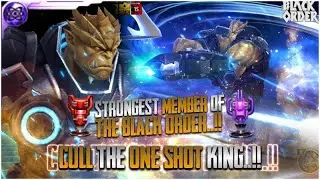 CULL THE NEW 1 SHOT KING..!! STRONGEST MEMBER OF THE B.O...!! ABX TESTING TOO.!! MARVEL FUTURE FIGHT