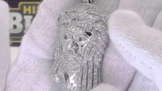 Stainless Steel Micro Jesus Pendant -- NEVER TARNISH