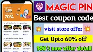 magic pin new offer | Magic pin coupon code 2022 | Magic pin store visit offer | magic pin app offer