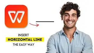 How to Insert Horizontal Line in WPS Office 2025 (Fast & Easy Guide)
