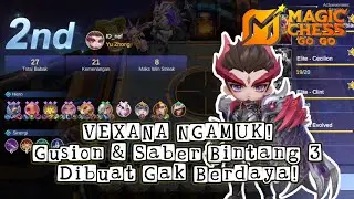 GUSION SABER B3 GAK ADA HARGA DIRINYA! Lord Vexana Terlalu OP di Late Game!