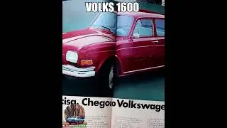 VOLKS 1600: um grande RIVAL do CORCEL nos anos 60! O famoso Z&Eacute; do CAIX@O! #nostalgia