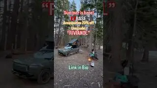 EVbase Rivian Accessories 20%off. Use code: RIVIANOL