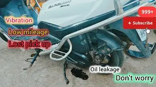 SUZUKI BURGMAN STREET 5 Problem 1 one Solution How repair Cvt Properly,all information in Hindi 