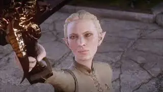 Dragon Age&trade;: Inquisition Ellana Lavellan takes on the mantle of Inquisitor.