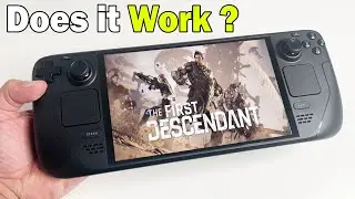 The First Descendant on Steam Deck | Does it Work?