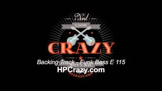 Funk Bass E 115bpm - HPCrazy's Backing Track