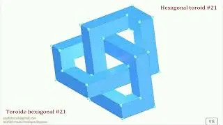 Toroides hexagonais - parte 5 / Hexagonal toroids - part 5