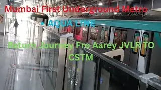 Mumbai First Underground Metro 