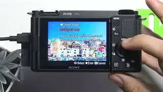 SONY ZV-E10 &ndash; How to Change Shoot Mode