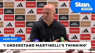 'If he knew about the injury he wouldn't do that' 🤕 Arne Slot following Liverpool's draw at Arsenal