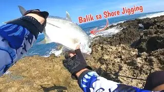 Balik Shore Jigging | Madmouse Sniper XT Rod | Shore Jigging in the Philippines