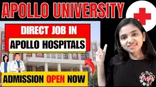 NEET/AIIMS Low Score - Apply Here I Apollo University I Direct Job in Apollo Hospitals