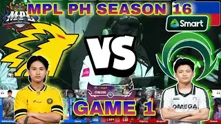 PERDANA GAMEPLAY HERO OBSIDIA KELRA! ONIC PH VS SMART OMEGA GAME 1 MPL PH S16