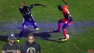 SOUTH AFRICAN SHOWBOATING SOCCER SKILLS REACTION