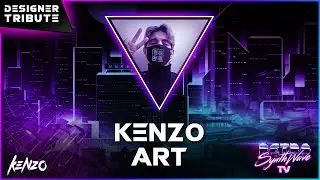 Kenzo Art - A talented Designer in Synthwave scene | RSTV 📺