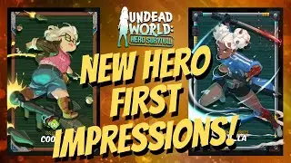 [Undead World: Hero Survival] FIRST IMPRESSIONS! | Cookie & Bella