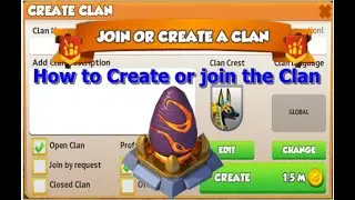 How to Create or Join the Clan-Dragon Mania Legends | How to invinte members in clan | DML