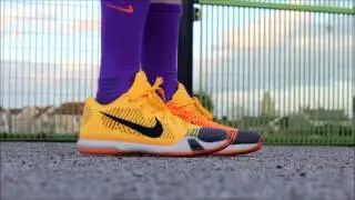 Nike Kobe 10 X Elite Low Rivalry Chesters Cheatah ON FEET