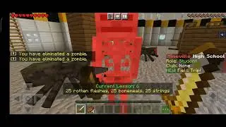 minecraft highschool roleplay:the cooking class and fighting class