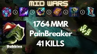 HoN║Mid Wars║Bubbles║1764 MMR║PainBreaker║Heroes of Newerth