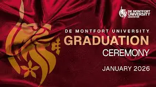 DMU Graduations Wednesday 21 January 10am