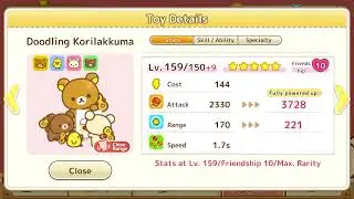 Korilakkuma Tower Defense - 1st Anniversary Featured Units