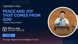 HGBC Sunday Worship | Highlights video | December 21,2025