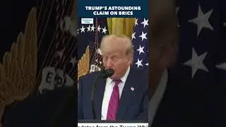 Trump: BRICS Nations Afraid To Meet After My Warnings Of 10% Tariffs