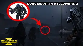Halo Covenant mod in Helldivers 2